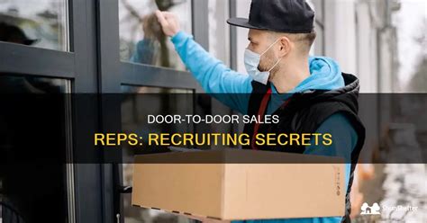 how to recruit door to door sales reps